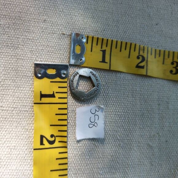 Habitat for Humanity International Bless This House gray coin 358 - Picture 3 of 3